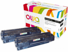 OWA Armor sada kompatibilní s HP CE285AD, 2x1600st, černá/black