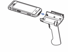 CT40 scan handle, fully compatible with 1 bay and 4 bay docks.