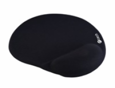 C-TECH podložka pod myš gelová MPG-03, černá, 240x220mm