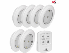 Maclean Energy MCE165 Remote Control LED Lampy Set AAA Battieries 6 Pieces in Set