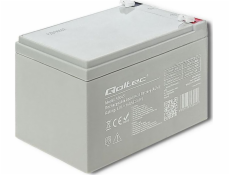 Qoltec 53045 AGM battery | 12V | 14Ah | max. 210A