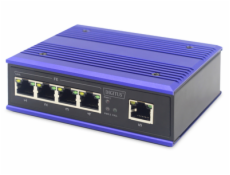 DIGITUS Professional Industrial 5-Port Fast Ethernet Switch