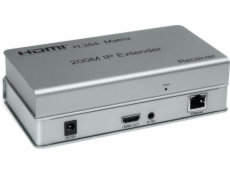 PremiumCord HDMI matrix extender na 200m, over IP, pro počítačovou síť