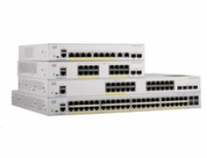 Catalyst C1000-24FP-4X-L, 24x 10/100/1000 Ethernet PoE+ ports and 370W PoE budget, 4x 10G SFP+