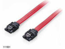 Equip SATA - SATA, 0,5m, ČERVENÝ (111900)