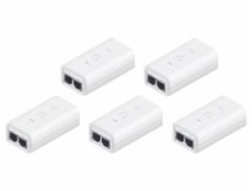 Ubiquiti Gigabitový PoE Injektor 24-24W-5P, 24V/1A (24W), 5 kusů