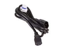 Akyga Napájací kábel IEC C13/C14 250V/50Hz 1.8m