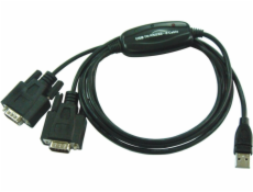 PremiumCord USB - 2x RS 232 převodník