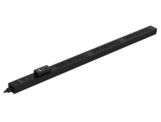 APC Jednotka Easy EPDU1216M, měřená, Zero U, 16A, 230V, (21)C13 & (3)C19, IEC 309 16A 3P+N+E (2.5m) (3PH)