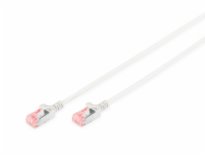 Digitus DIGITUS CAT 6 U/FTP Slim Patchkabel 10m grau