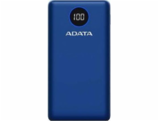 ADATA PowerBank P20000QCD - externí baterie pro mobil/tablet 20000mAh, 2,1A, modrá (74Wh)