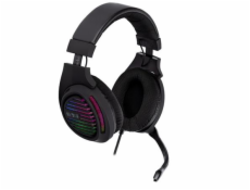 Herní sluchátka s mik TRACER GAMEZONE Aligator RGB LED