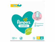 Pampers Fresh Clean detské čistiace obrúsky 15 x 80 ks