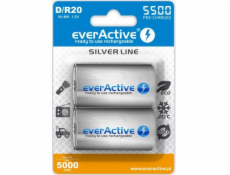 Akumulátory everActive R20/D Ni-MH 5500 mAh ready to use