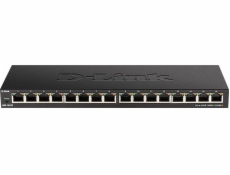 D-Link DGS-1016S 16-Port 10/100/1000Mbps Unmanaged Gigabit Ethernet Switch