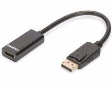 C-Tech Adaptér Displayport na HDMI, M/F