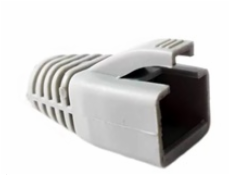 Ochrana pro konektor RJ45 Cat6A, snag-proof - šedá, 100ks