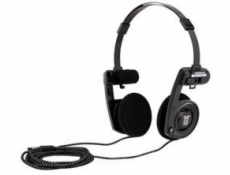 KOSS sluchátka Porta Pro BLK, 15Hz - 25kHz, 101dB/mW, 3.5mm jack, 1.2m - černá