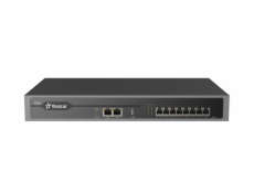 Yeastar P550 IP PBX, až 8 portů, 50 uživ., 25 souběžných hovorů, rack, integr. Call Centrum a panel