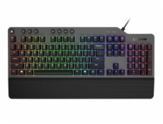 Lenovo Legion K500 RGB klávesnica USB US čierno šeda 