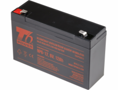 T6 POWER Akumulátor pre UPS, NP6-12, 6V, 12Ah