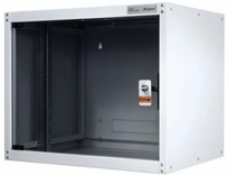 Legrand EvoLine nástěnný datový rozvaděč 12U, 600x450mm, 65kg, skleněné dveře