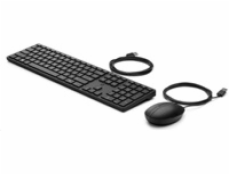 HP Wired 320MK combo keyboard and mouse (česko-slovensky) klávesnice a myš