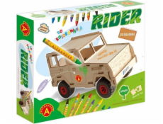 Alexander Skládací dřevěné vozidlo.Skládací dřeváky - rider 2456 ALEXANDER