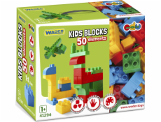 Wader Kids Blocks Blokuje 50 prvků