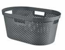 Kôš na bielizeň Curver Infinity Dots 40L gratitový