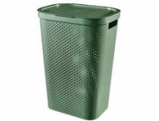 Kôš na bielizeň Curver Infinity Dots 60L zelený