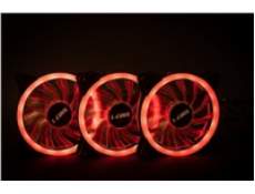1stCOOL Fan KIT AURA EVO 1 ARGB, 3x Dual Ring ventilátor + ARGB Nano řadič