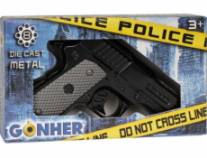 Kovová policejní pistole Pulio 8 nábojů Gonher