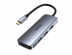 Adaptér 7 v 1 Choetech HUB-M19 USB-C
