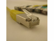 NETRACK BZPAT10FY patch cable RJ45 snagless boot Cat 5e FTP 5m grey