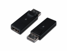 Adapter AV Digitus DisplayPort - HDMI czarny (DB-340602-000-S)