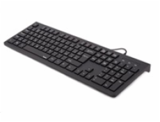 HAMA klávesnice Basic KC 200/ drátová/ USB/ CZ+SK/ černá