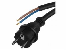 Kábel flexo guma 3x1, 5mm, černá, 5m S03250