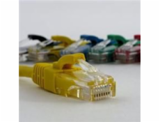 NETRACK BZPAT56Y patch cable RJ45 snagless boot Cat 6 UTP 5m yellow