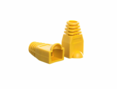 NETRACK 105-85 boot pre RJ45 8p plug yellow 100 kusov.