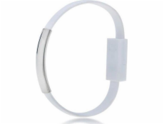 Akyga adaptér USB-AF/microUSB-B 23cm/ABS/biela