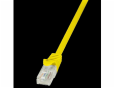 LOGILINK CP1037U LOGILINK - Patch kábel CAT 5e UTP 1m žltý