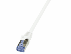 LOGILINK CQ3021S LOGILINK - Patch kabel Cat.6A 10G S/FTP PIMF PrimeLine 0,50m bílý
