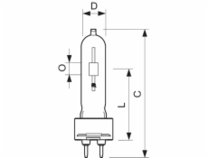 Philips Lampa metalohalogenkowa G12 35W (8711500211262)