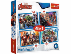 Puzzle 4v1 Brave Avengers