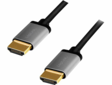 Kabel HDMI 4K/60Hz, aluminium 2m Czarny 