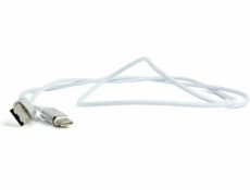Kabel USB Gembird USB-A - USB-C 1 m Biały (CC-USB2-AMUCMM-1M)