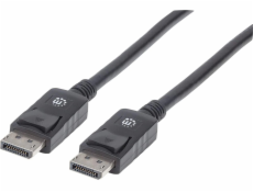 Kábel Manhattan DisplayPort - DisplayPort 3m czarny (307093)