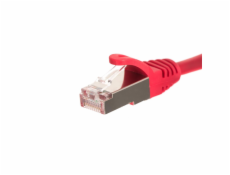 NETRACK BZPAT2FR patch cable RJ45 snagless boot Cat 5e FTP 2m red
