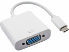 Akyga USB adaptér Akyga Konvertorový adaptér s káblom AK-AD-55 USB typ C(m)/VGA(f) 15cm